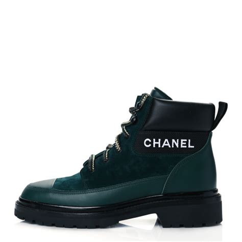 chanel suede boots 2018|chanel boots with pearl heel.